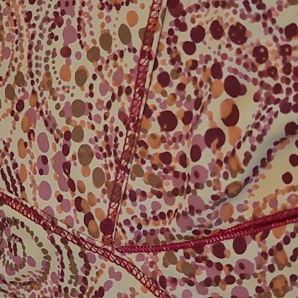 MIXIT Geometric Paisley Asymmetrical Midi Maxi Halter Dress Sz 8 Vintage Y2K - Picture 15 of 15